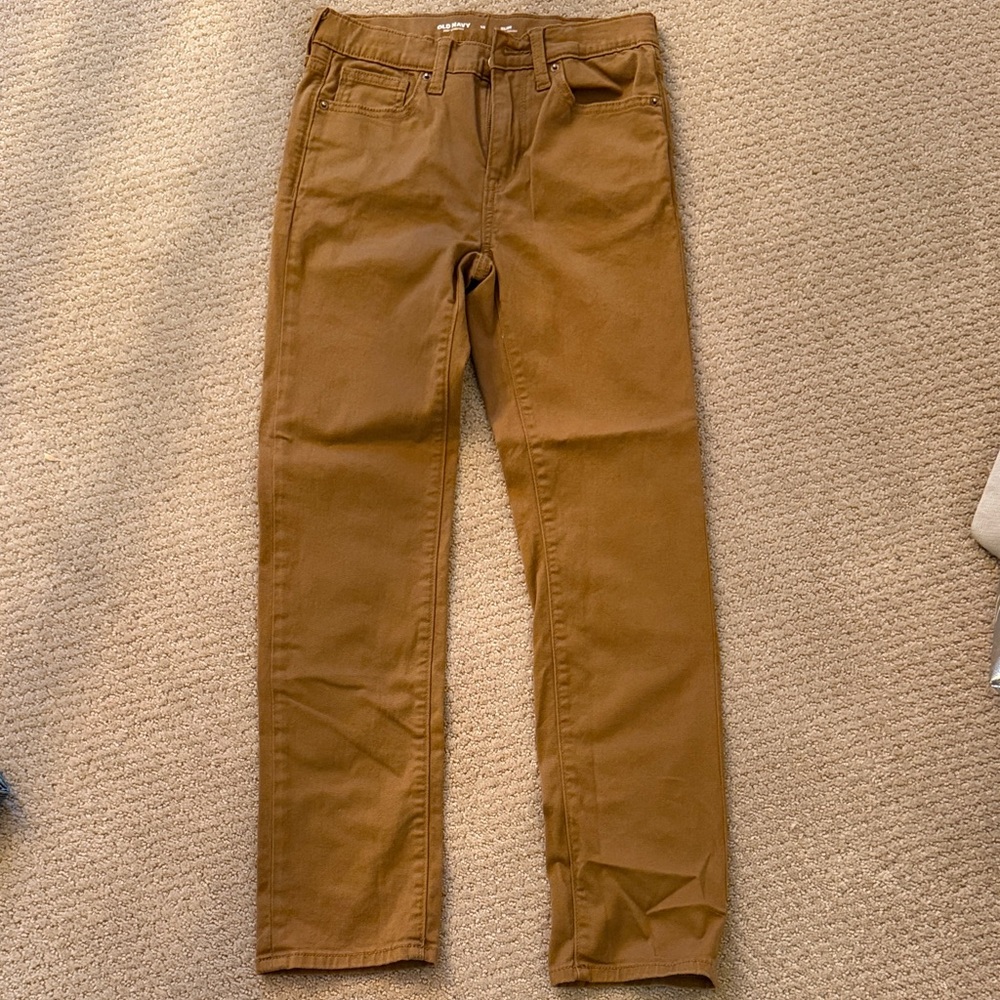 Old Navy Tan Slim Pants